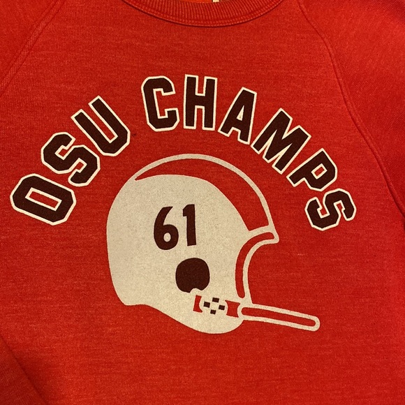 Homage Ohio State Womens Red Sweatshirt size XS - Picture 2 of 7